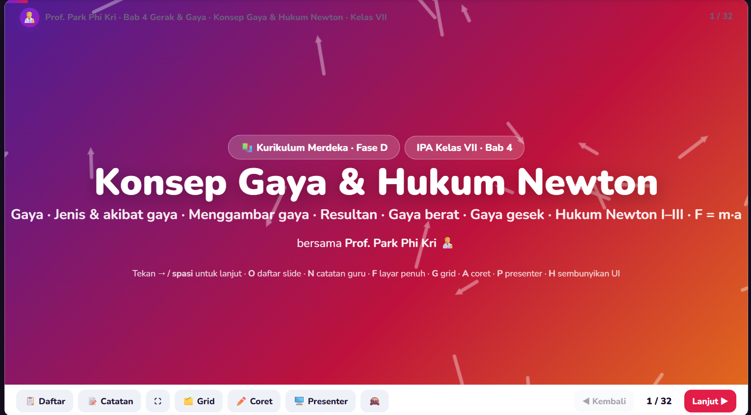 Gaya dan Hukum Newton